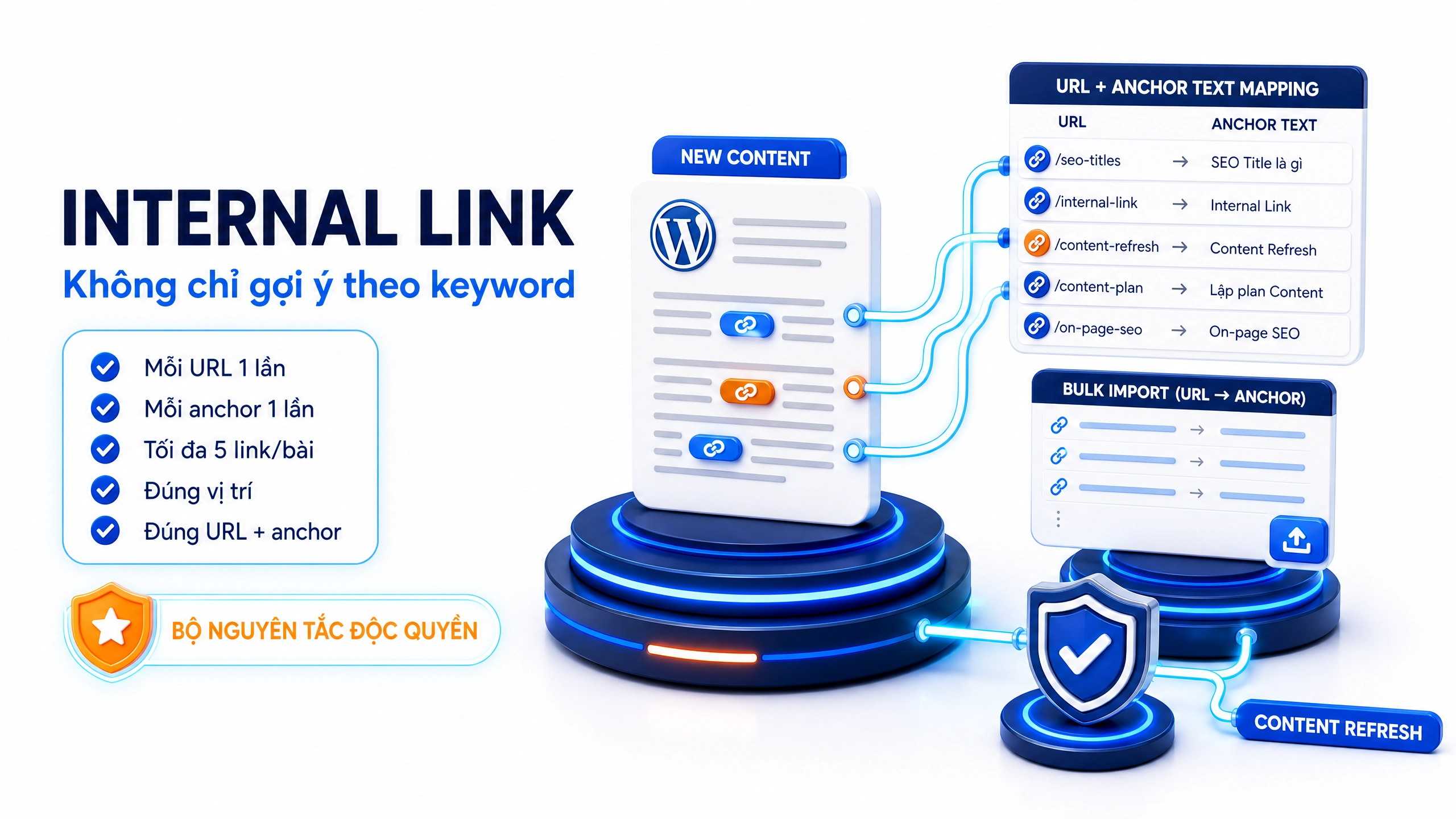 Internal Link — Onic AI SEO Automation Tính năng Internal Link của Onic AI SEO Automation