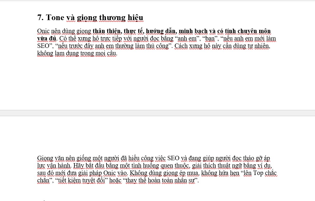 Giọng văn thương hiệu giao tiếp với khách hàng Giọng văn thương hiệu giao tiếp với khách hàng: ví dụ đúng giọng và sai giọng