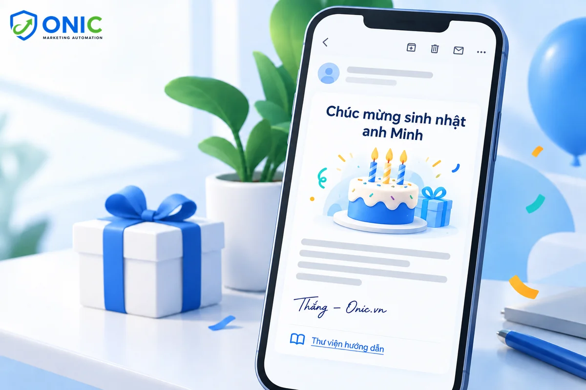 Email chúc mừng sinh nhật Email chúc mừng sinh nhật khách hàng gửi tự động bằng AutomateWoo