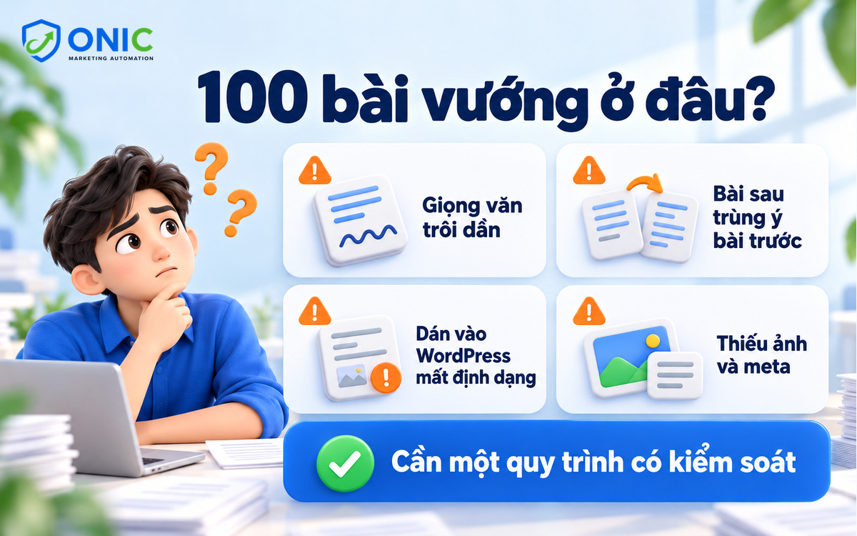 100 bài vướng ở đâu Bốn chỗ vướng khi viết 100 bài bằng ChatGPT