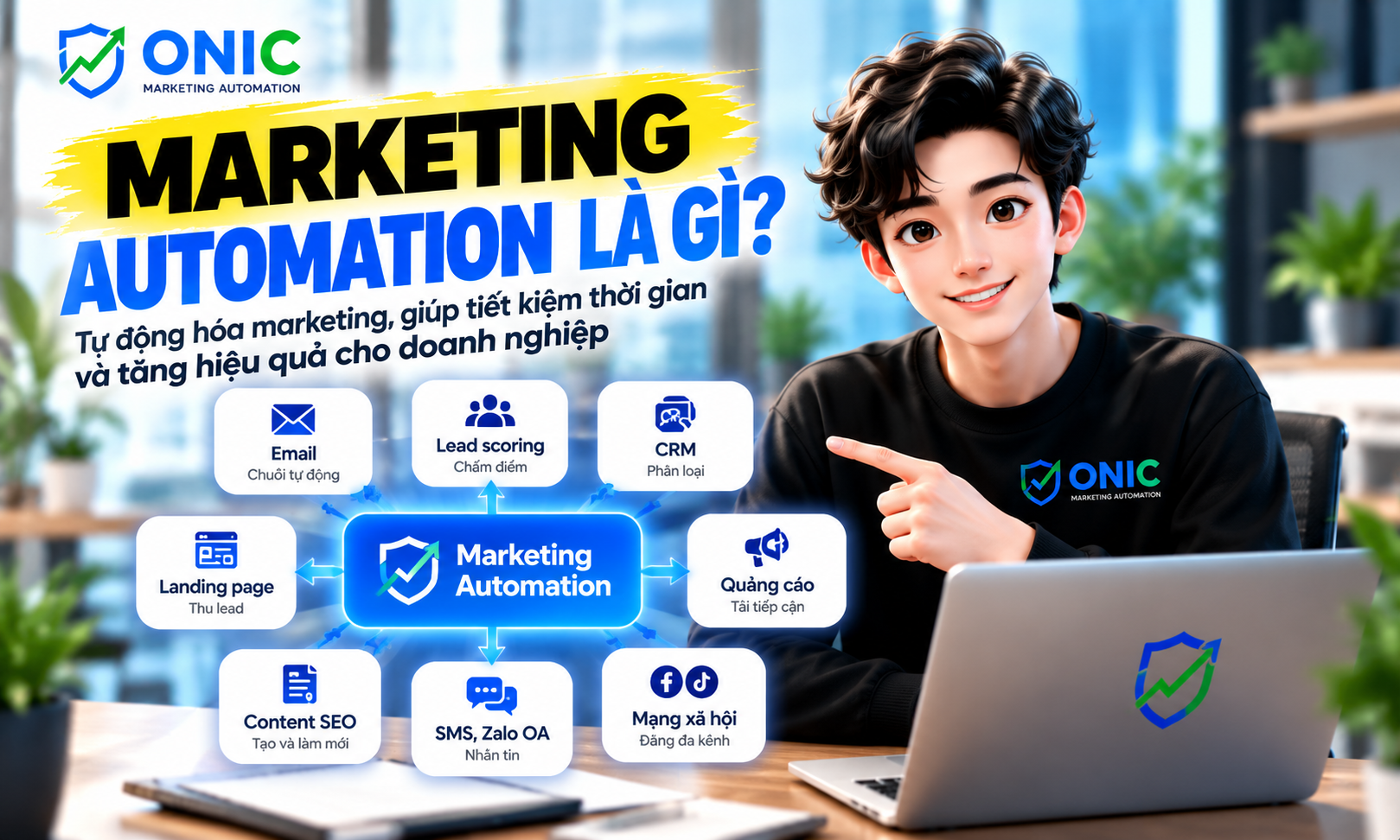Marketing Automation Là Gì? Các Kênh Tự Động Hóa Marketing Marketing Automation là gì và các kênh tự động hóa marketing cho doanh nghiệp