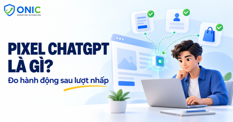 Pixel ChatGPT ghi nhận hành động của khách sau khi nhấp quảng cáo ChatGPT