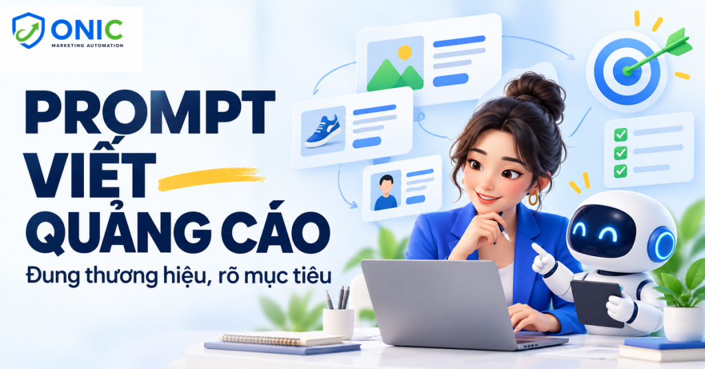 Prompt viết quảng cáo đúng thương hiệu và rõ mục tiêu