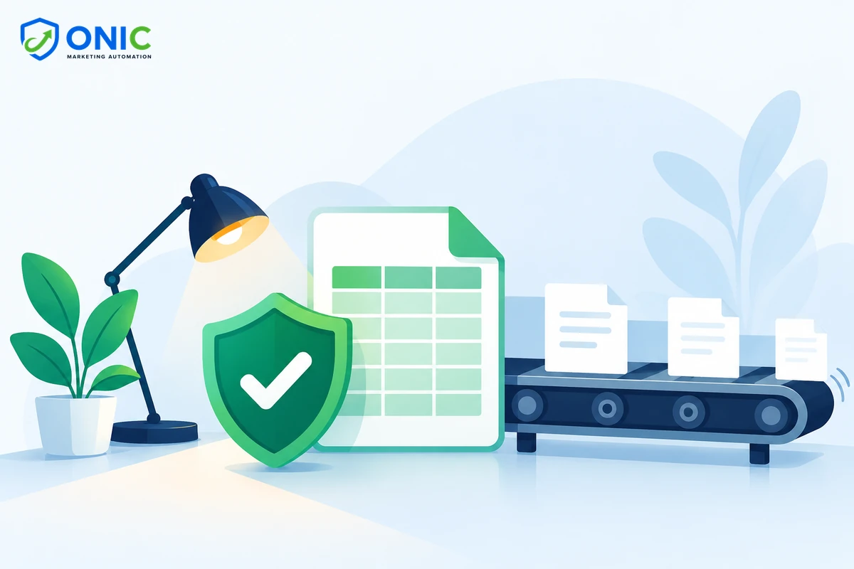 Sao lưu CSV trước khi chạy lô lớn Minh họa sao lưu tệp CSV trước khi chạy lô lớn
