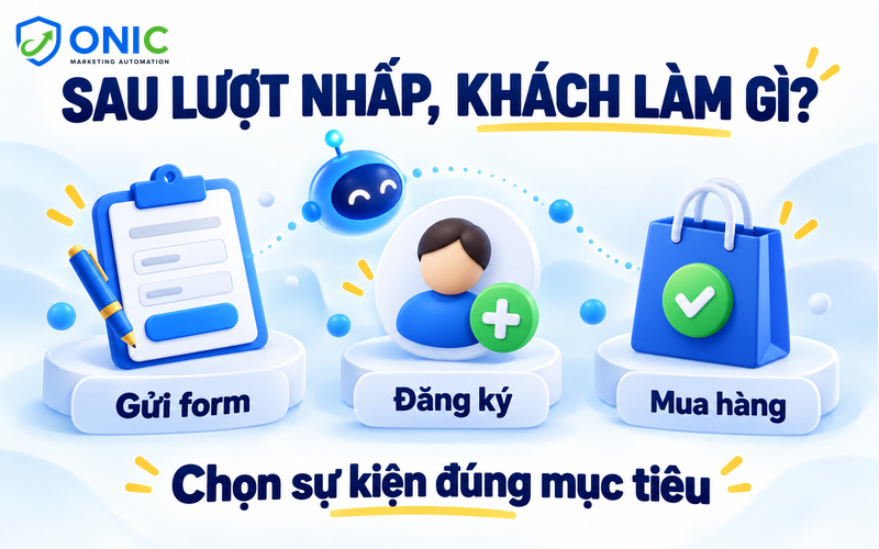 Sự kiện chuyển đổi Pixel ChatGPT Sự kiện chuyển đổi Pixel ChatGPT: gửi form, đăng ký và mua hàng