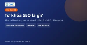 Ảnh đại diện bài Từ khóa SEO là gì trên Onic.vn